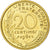Munten, Frankrijk, 20 Centimes, 1961, PR+, Aluminium-Bronze, KM:E107