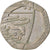 Münze, Großbritannien, Elizabeth II, 20 Pence, 2009, S+, Copper-nickel