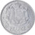 Moneda, Mónaco, Louis II, 5 Francs, 1945, MBC, Aluminio, KM:122, Gadoury:135