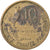 Moneta, Francia, Guiraud, 10 Francs, 1958, Paris, MB, Alluminio-bronzo