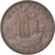 Coin, Great Britain, George VI, 1/2 Penny, 1939, VF(30-35), Bronze, KM:844