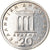 Coin, Greece, 20 Drachmai, 1980, AU(55-58), Copper-nickel, KM:120