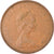 Moneta, Jersey, Elizabeth II, 2 New Pence, 1971, MB+, Bronzo, KM:31