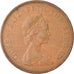 Moneta, Jersey, Elizabeth II, 2 New Pence, 1971, VF(30-35), Bronze, KM:31