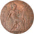 Coin, Great Britain, George V, 1/2 Penny, 1924, VF(30-35), Bronze, KM:809