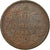 Coin, Italy, Vittorio Emanuele II, 10 Centesimi, 1866, Milan, VF(30-35), Copper