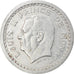 Moneda, Mónaco, Louis II, Franc, 1943, Paris, MBC, Aluminio, KM:120