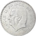 Moneda, Mónaco, Louis II, 5 Francs, 1945, Paris, MBC, Aluminio, KM:122