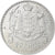 Moneda, Mónaco, Louis II, 5 Francs, 1945, Paris, MBC, Aluminio, KM:122