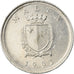 Moneta, Malta, 2 Cents, 1993, British Royal Mint, EF(40-45), Miedź-Nikiel