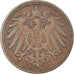 Monnaie, GERMANY - EMPIRE, Wilhelm II, Pfennig, 1895, Berlin, TTB, Cuivre, KM:10