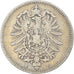 Coin, GERMANY - EMPIRE, Wilhelm I, Mark, 1874, Stuttgart, EF(40-45), Silver