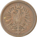 Coin, GERMANY - EMPIRE, Wilhelm I, 2 Pfennig, 1875, Berlin, EF(40-45), Copper