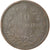 Coin, Italy, Vittorio Emanuele II, 10 Centesimi, 1862, Milan, VF(30-35), Copper