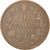 Coin, Italy, Vittorio Emanuele II, 10 Centesimi, 1862, VF(30-35), Copper