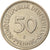 Moeda, ALEMANHA - REPÚBLICA FEDERAL, 50 Pfennig, 1979, Stuttgart, EF(40-45)