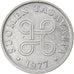 Moneta, Finlandia, Penni, 1977, BB, Alluminio, KM:44a