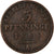 Moneda, Estados alemanes, PRUSSIA, Wilhelm I, 3 Pfennig, 1865, BC+, Cobre