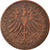 Moneda, Estados alemanes, FRANKFURT AM MAIN, Heller, 1855, MBC, Cobre, KM:351