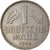 Coin, GERMANY - FEDERAL REPUBLIC, Mark, 1958, Munich, EF(40-45), Copper-nickel