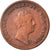 Munten, Duitse staten, BADEN, Leopold I, Kreuzer, 1843, FR+, Koper, KM:203