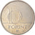 Monnaie, Hongrie, 10 Forint, 1995, Budapest, TB+, Copper-nickel, KM:695