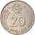 Monnaie, Hongrie, 20 Forint, 1986, Budapest, TB+, Copper-nickel, KM:630