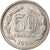 Monnaie, Argentine, 50 Centavos, 1958, TB+, Nickel Clad Steel, KM:56