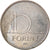 Coin, Hungary, 10 Forint, 1996, Budapest, VF(20-25), Copper-nickel, KM:695