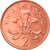 Coin, Great Britain, Elizabeth II, 2 Pence, 2000, AU(50-53), Copper Plated