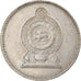 Coin, Sri Lanka, Rupee, 1975, VF(30-35), Copper-nickel, KM:136.1