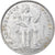 Coin, French Polynesia, 5 Francs, 1975, Paris, EF(40-45), Aluminum, KM:12