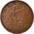 Moneta, Wielka Brytania, George V, Farthing, 1936, VF(30-35), Bronze, KM:825