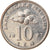 Coin, Malaysia, 10 Sen, 1997, VF(30-35), Copper-nickel, KM:51