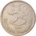 Coin, Finland, Markka, 1981, VF(30-35), Copper-nickel, KM:49a