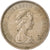 Moneda, Jersey, Elizabeth II, 5 New Pence, 1968, BC+, Cobre - níquel, KM:32