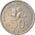 Coin, Malaysia, 50 Sen, 1997, EF(40-45), Copper-nickel, KM:53