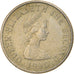 Moneta, Jersey, Elizabeth II, 5 Pence, 1990, VF(30-35), Miedź-Nikiel, KM:56.2