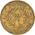 Munten, Tunisië, Anoniemen, 2 Francs, 1921, Paris, ZF, Aluminum-Bronze, KM:248