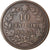 Coin, Italy, Vittorio Emanuele II, 10 Centesimi, 1863, EF(40-45), Copper