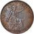 Moneta, Wielka Brytania, George V, Farthing, 1930, VF(30-35), Bronze, KM:825