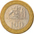 Monnaie, Chile, 100 Pesos, 2012, Santiago, TB+, Bi-Metallic, KM:236