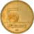 Coin, Hungary, 5 Forint, 2000, Budapest, VF(30-35), Nickel-brass, KM:694