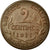 Moneda, Francia, Dupuis, 2 Centimes, 1911, MBC+, Bronce, KM:841, Gadoury:107
