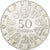 Monnaie, Autriche, 50 Schilling, 1970, SUP+, Argent, KM:2908