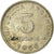 Monnaie, Argentine, 5 Centavos, 1956, TTB, Copper-Nickel Clad Steel, KM:50