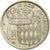 Coin, Monaco, Rainier III, Franc, 1966, EF(40-45), Nickel, KM:140, Gadoury:150