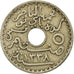 Munten, Tunisië, Muhammad al-Nasir Bey, 5 Centimes, 1920, Paris, ZF