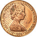Moeda, Ilhas Virgens Britânicas, Elizabeth II, Cent, 1974, Franklin Mint