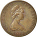 Moneta, Wyspa Man, Elizabeth II, 2 Pence, 1978, EF(40-45), Bronze, KM:34